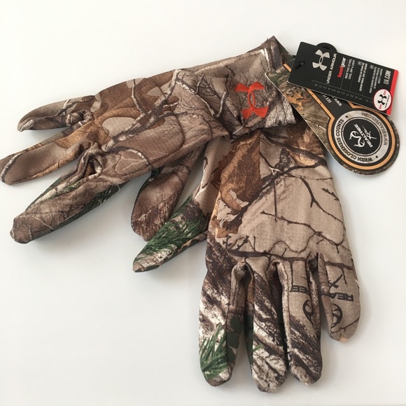 under armour gloves camo